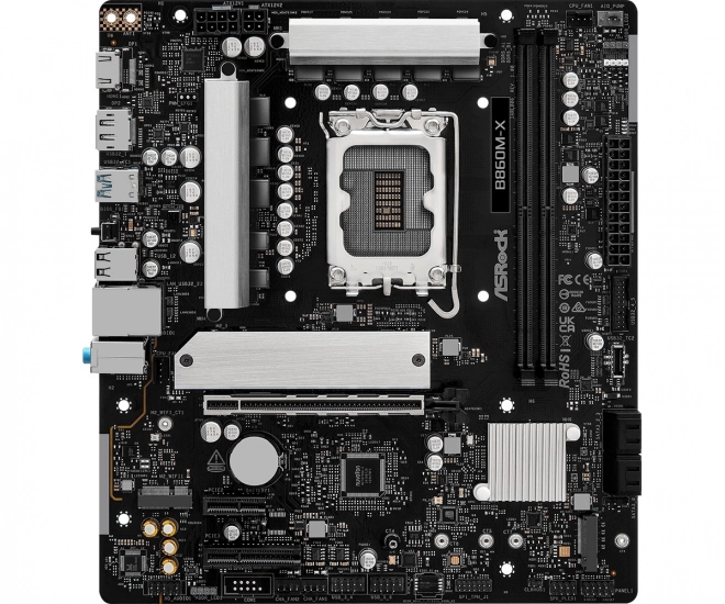 Kompakt ASRock B860M-X alaplap DDR5 támogatással