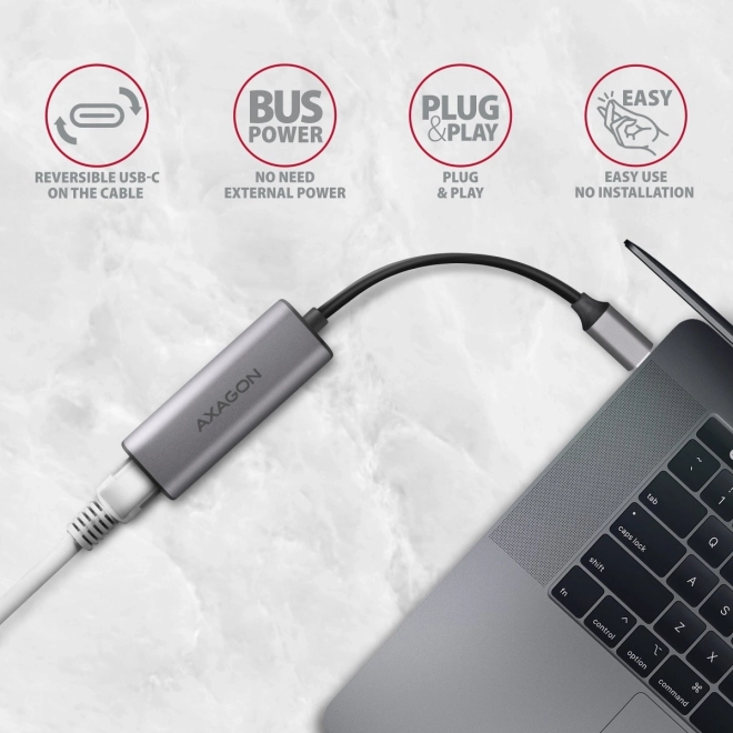 gyors 2,5 gigabites ethernet adapter usb-c csatlakozással