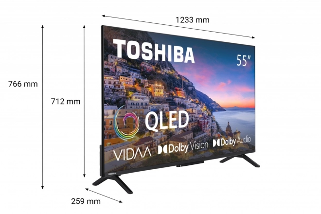 55 hüvelykes QLED televízió 55QV2463DG