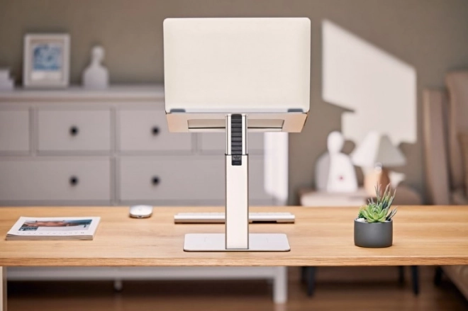 Állítható magasságú ezüst laptopállvány 15,6 hüvelykes