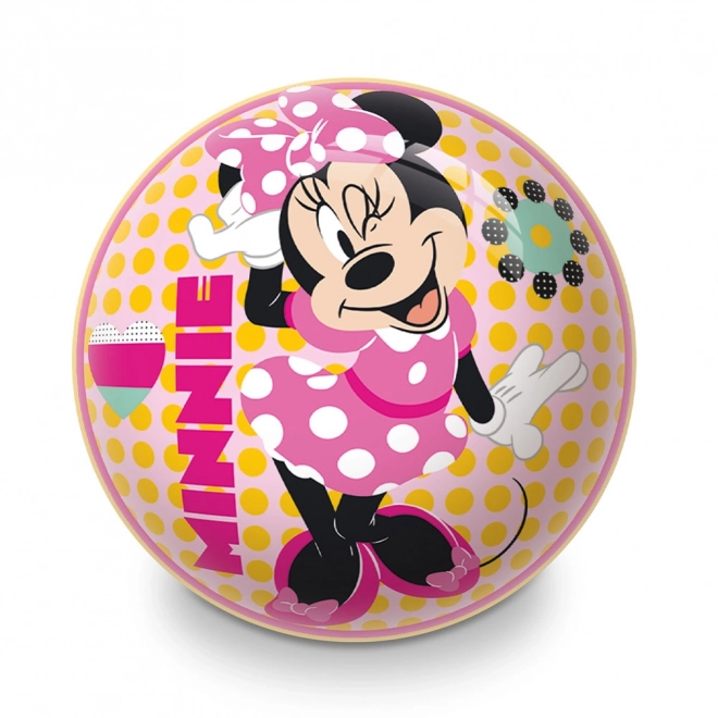 Minnie egér felfújt gumilabda biológiai anyagból - 22 cm