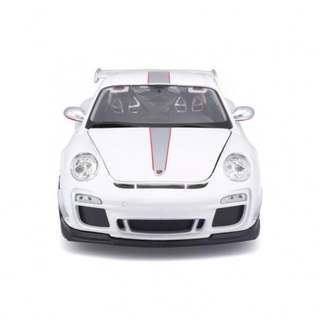 Fehér Porsche 911 GT3 RS kisautó 1:18 méretarányban