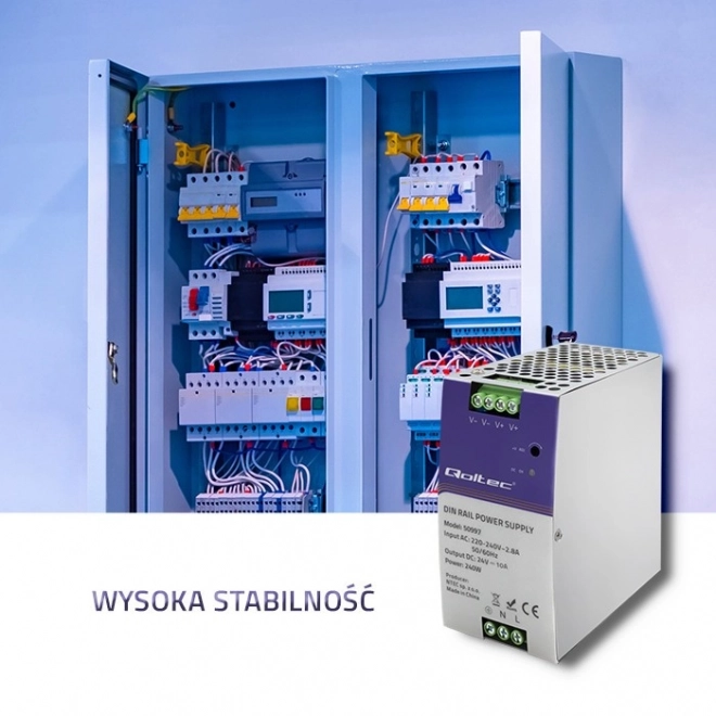 Tápellátás DIN sínre 240W 24V 10A