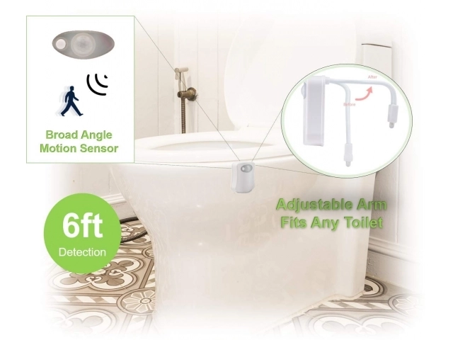 LED WC lámpa