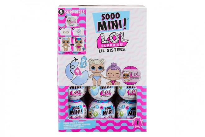 Sooo Mini! L.O.L. Surprise kis húgi meglepetés gömb