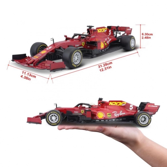 Bburago Ferrari F1 autómodell - Sebastian Vettel