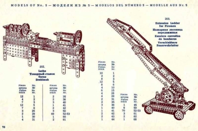 Merkur Classic exkluzív építőkészlet