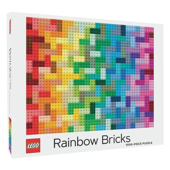 Lego szivárványos kockák 1000 darabos puzzle