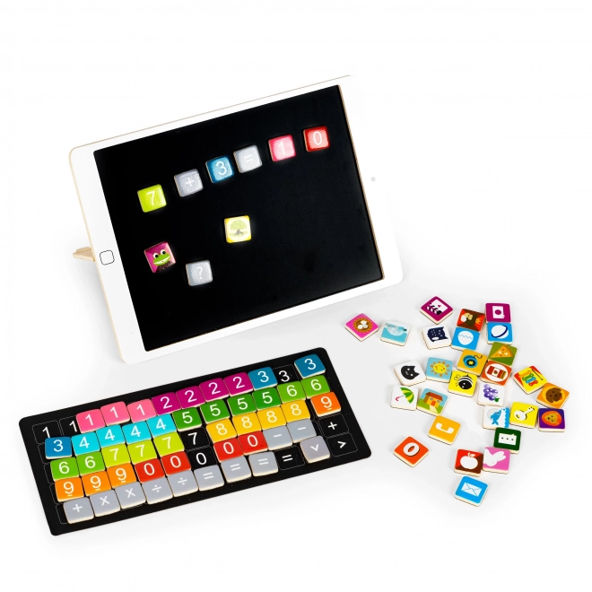 Fa oktató tablet mágneses táblával