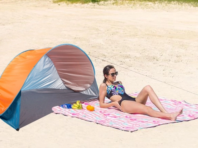 Samorozkládható UV védett strand sátor