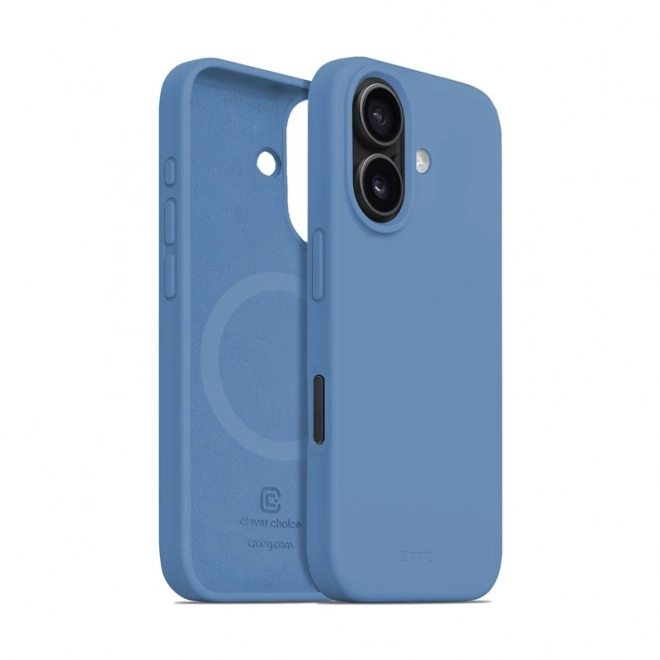 Mágneses Color Cover tok iPhone 16-hoz (kék)