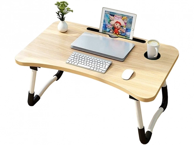 Összecsukható laptop asztal ágyhoz