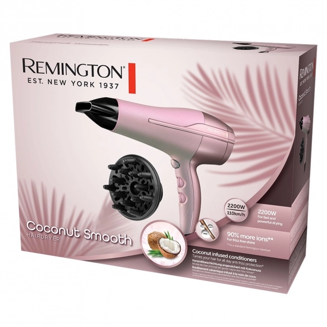 Coconut Smooth hajszárító a REMINGTON-tól