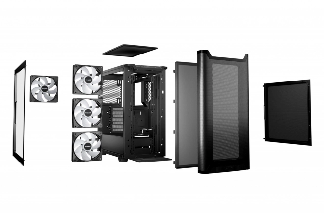 Fekete szekrény Pure Base 501 DX