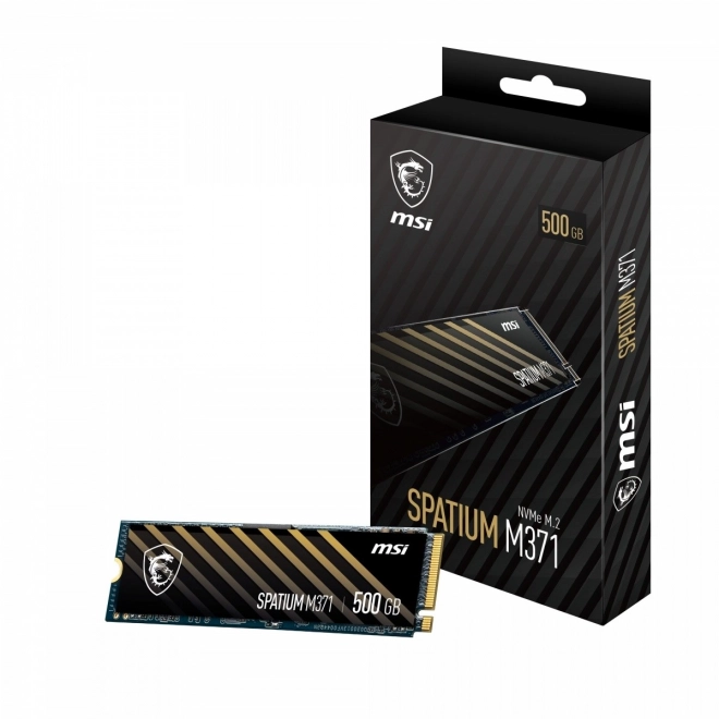 Ssd msi spatium 500gb m.2 pcie3