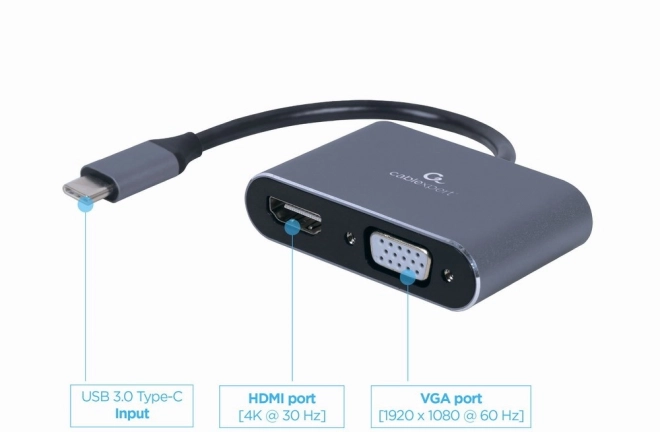 Usb-C Hdmi Vga Adapter