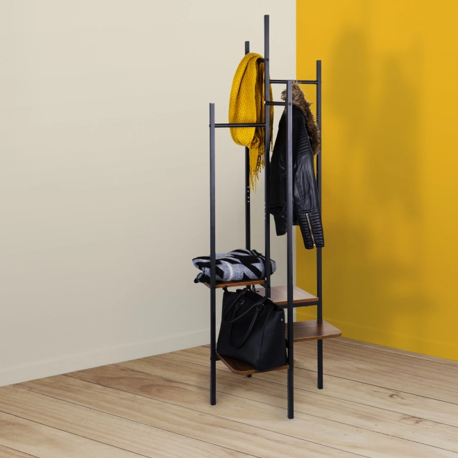 ModernHome ruhaakasztó polcokkal