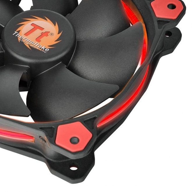 Pirosszalagos LED-es 120mm ventilátor THERMALTAKE