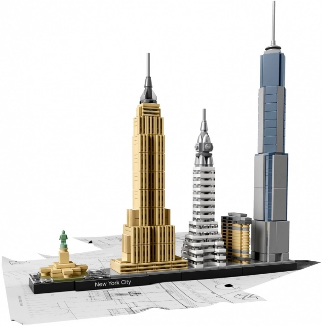 Lego Architecture Skyline New York városkép