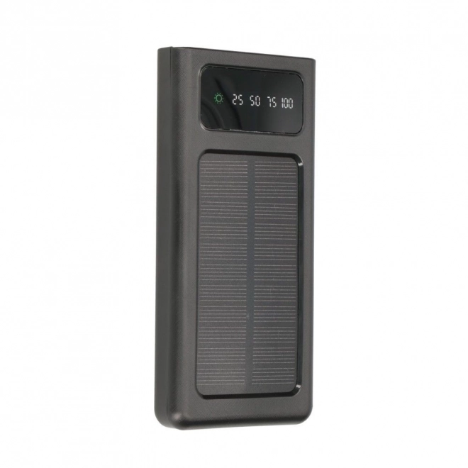Extralink napelemes power bank 10000 mAh fekete