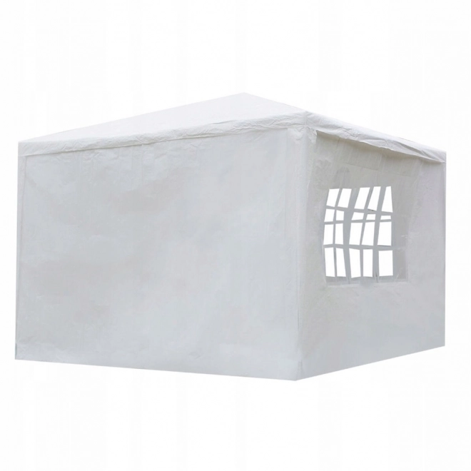 Kerti pavilon sátor 3x3 m, 4 oldalfal, fehér