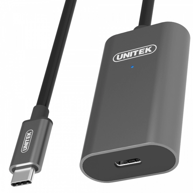 Unitek usb-c aktív hosszabbító kábel 5m