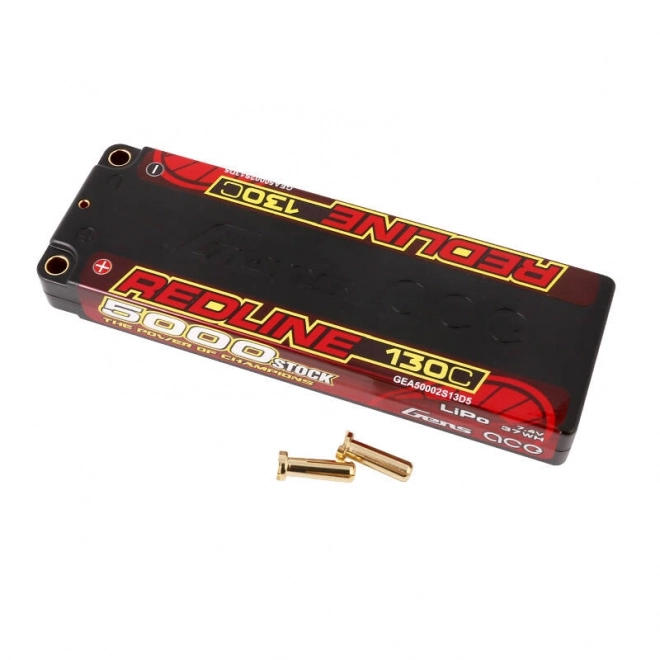 Gens ace redline 5000mAh 7.4V 130C 2S1P lipo akkumulátor keménytokos