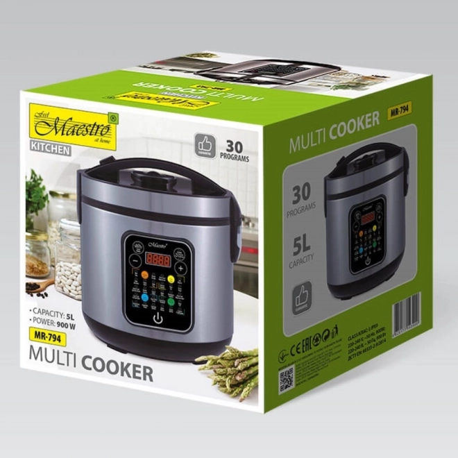 Multicooker 5 literes 30 programos Maestro