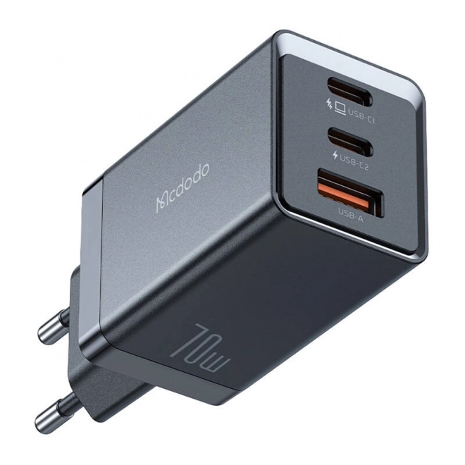 Kompakt Mcdodo hálózati töltő 67W USB-C kábellel