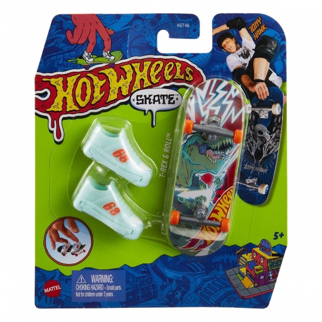 Hot Wheels Skate Tony Hawk gördeszka ujjakkal