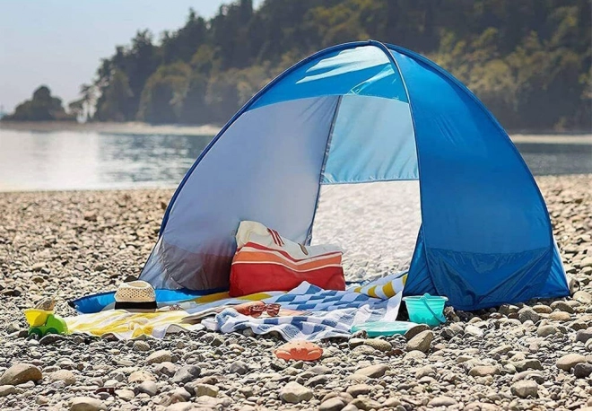 Samoskládó Strand Sátor UV Védelemmel