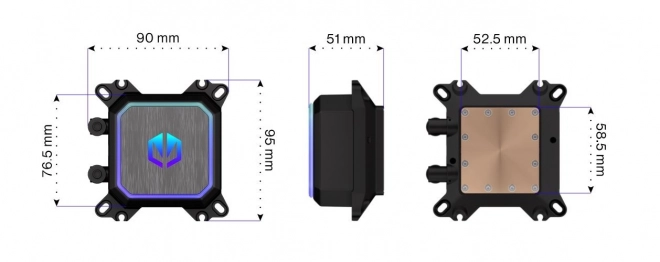 Navis F360 ARGB processzor hűtés