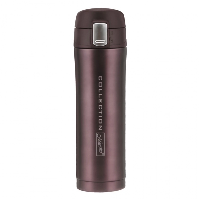 Maestro hőszigetelő bögre 450 ml barna