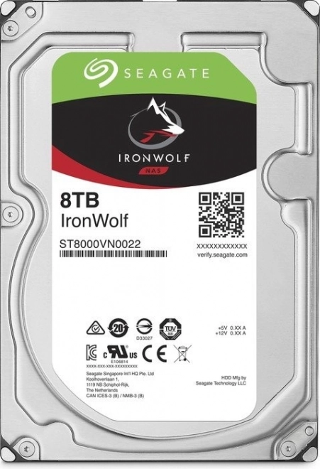 IronWolf 8TB belső merevlemez