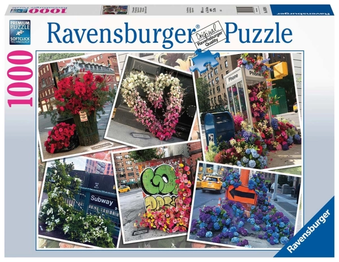 Nyc virágok ragyogása 1000 darabos puzzle