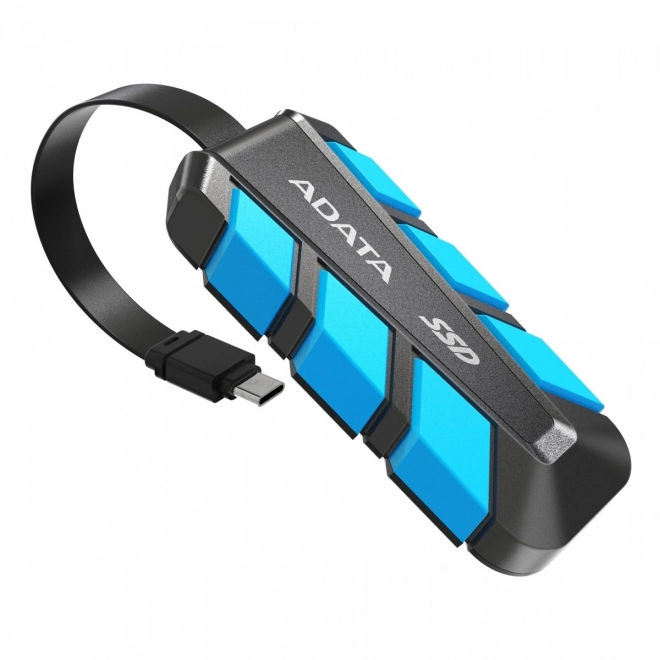 Kék külső SSD meghajtó 500GB USB-C