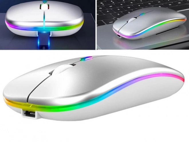 Slim vezeték nélküli optikai egér PC-hez