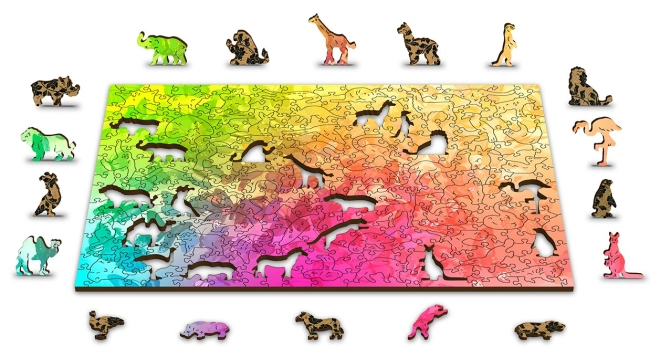 Kétoldalas puzzle 2 az 1-ben