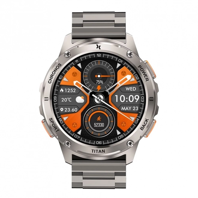 Maxcom Titan okosóra Chronos Ezüst