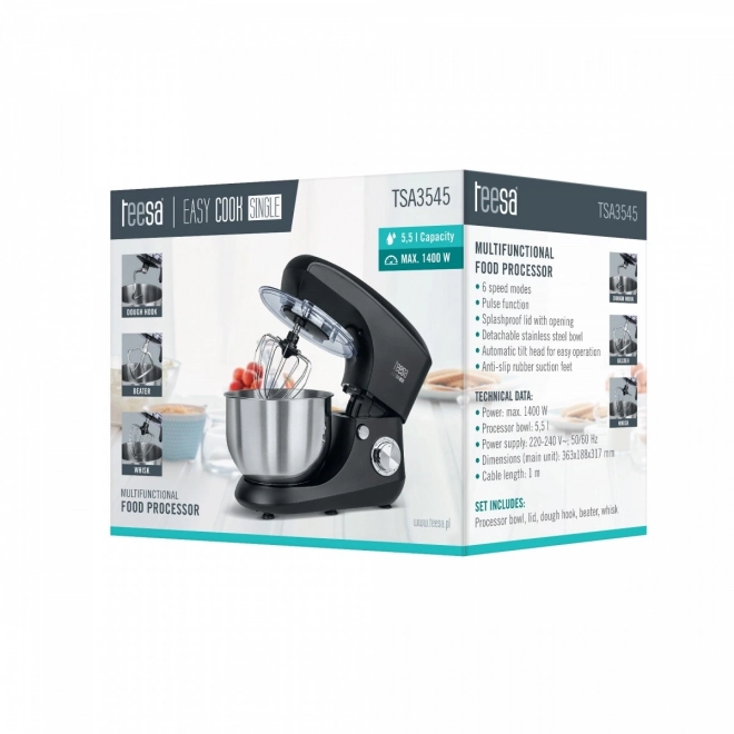 Easy Cook SINGLE fekete konyhai robotgép