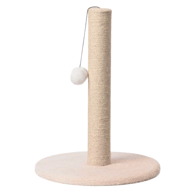 Macska kaparófa torony 40 cm x 30 cm bézs