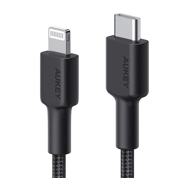 Nylon Lightning-USB C kábel 2m – AUKEY