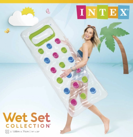 Felfújható strandmatrac 188 × 89 cm Intex