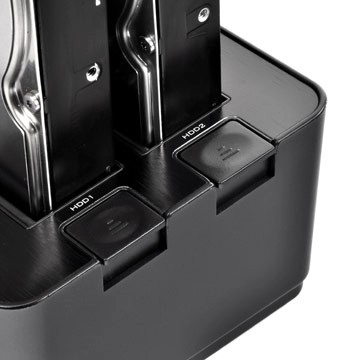 Fekete Thermaltake BlacX Duet 5G dokkoló állomás