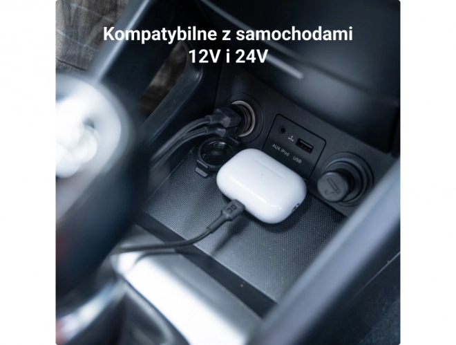 Autós töltő Green Cell PowerRide Nano 36W