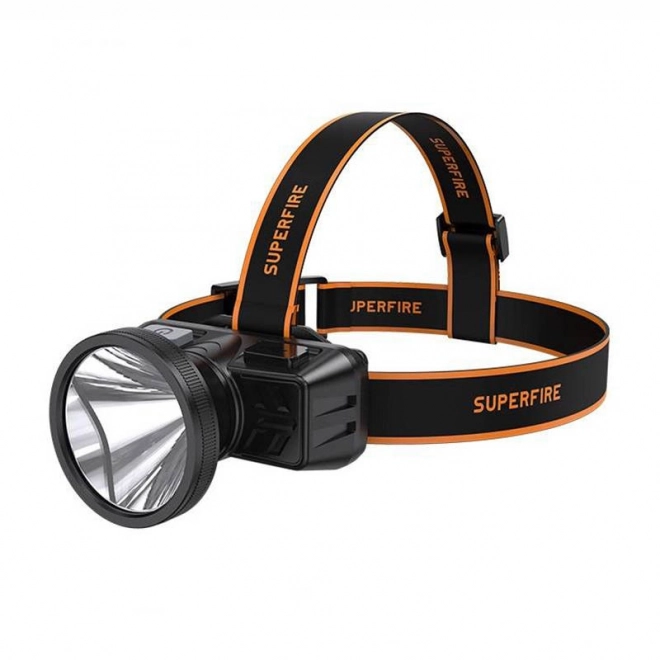 Superfire HL51 LED fejlámpa USB csatlakozóval