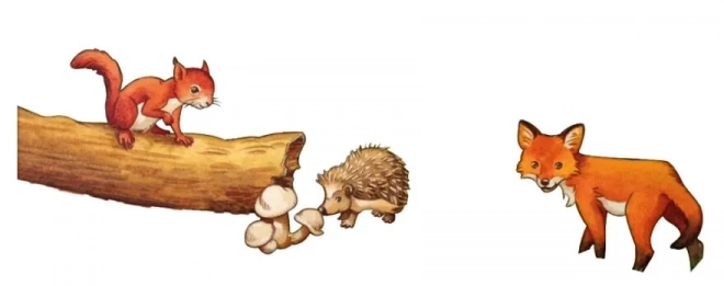 Ravensburger erdei állatkölykök puzzle 15 darabos