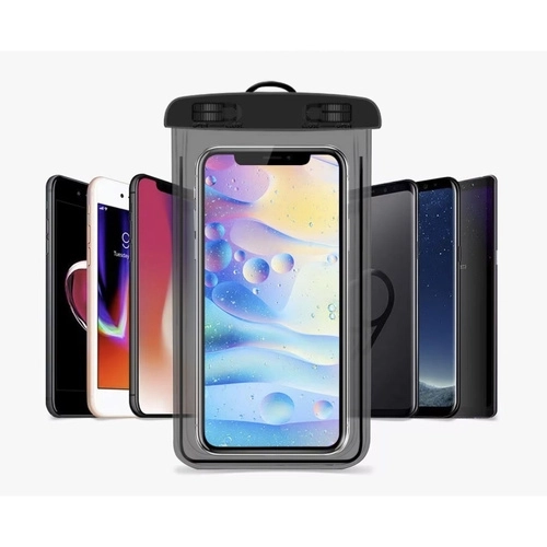 Vízálló telefon tok fekete
