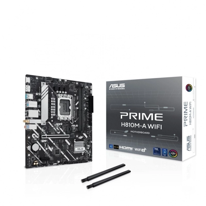 Alaplap ASUS PRIME H810M-A WiFi mATX USB-C-vel és DDR5-tel