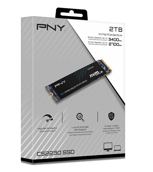 Gyors és tartós 2TB M.2 NVMe SSD